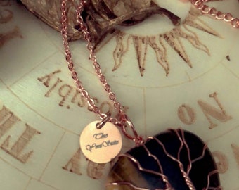Tree Of Life Necklace with The Yoni Suite tag