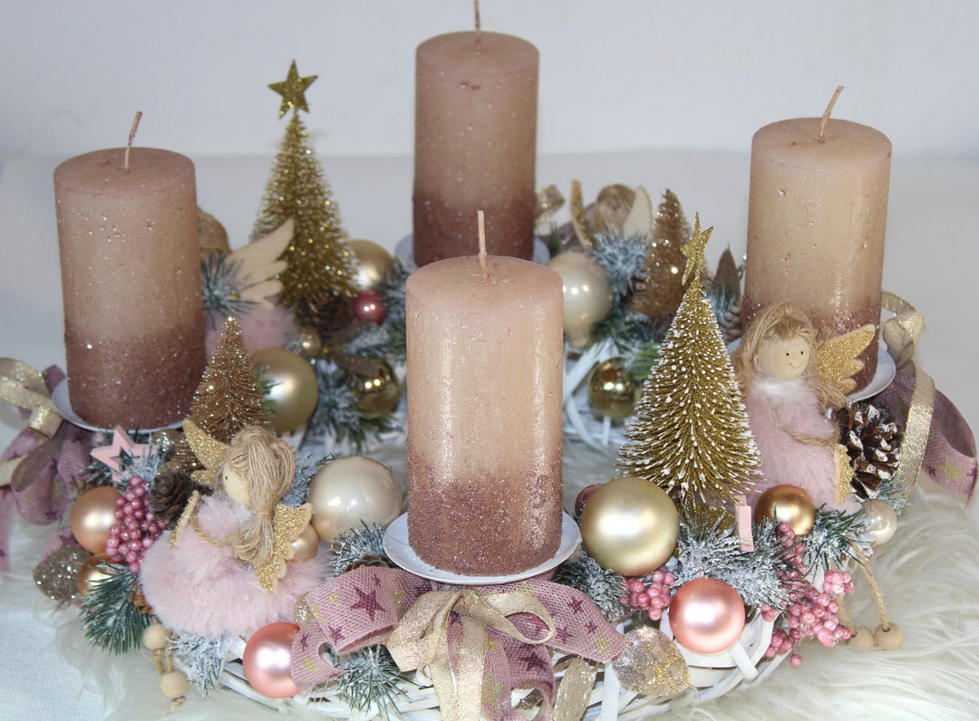Advent Wreath ANGELS JOY - Etsy