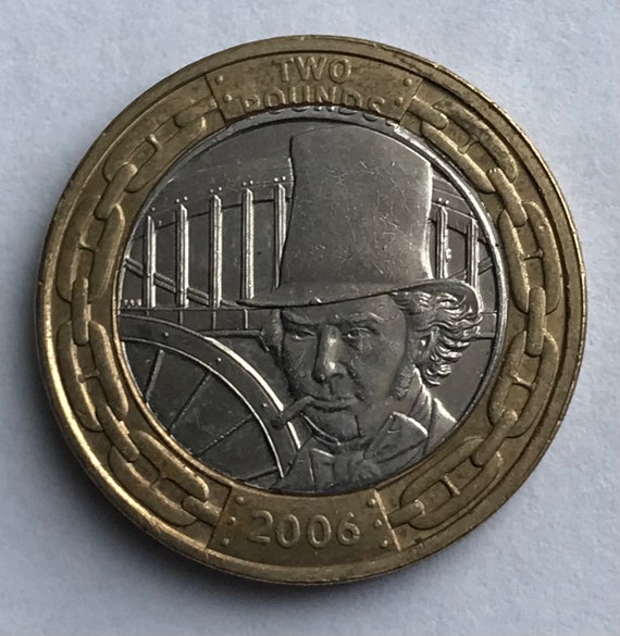 rare-coin-2-pound-with-error-isambard-kingdom-brunel-2006-etsy-uk