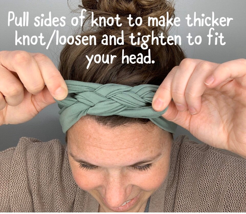 Sailor Knot Headband Knot Headband Women's Headband Etsy