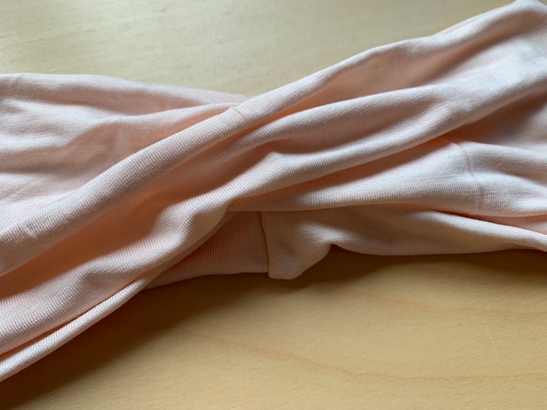 Twisted Headband Single Twist Headband Women/'s Headband Head Wrap light pink Turban Girl headbands,peach headband Thick Headband