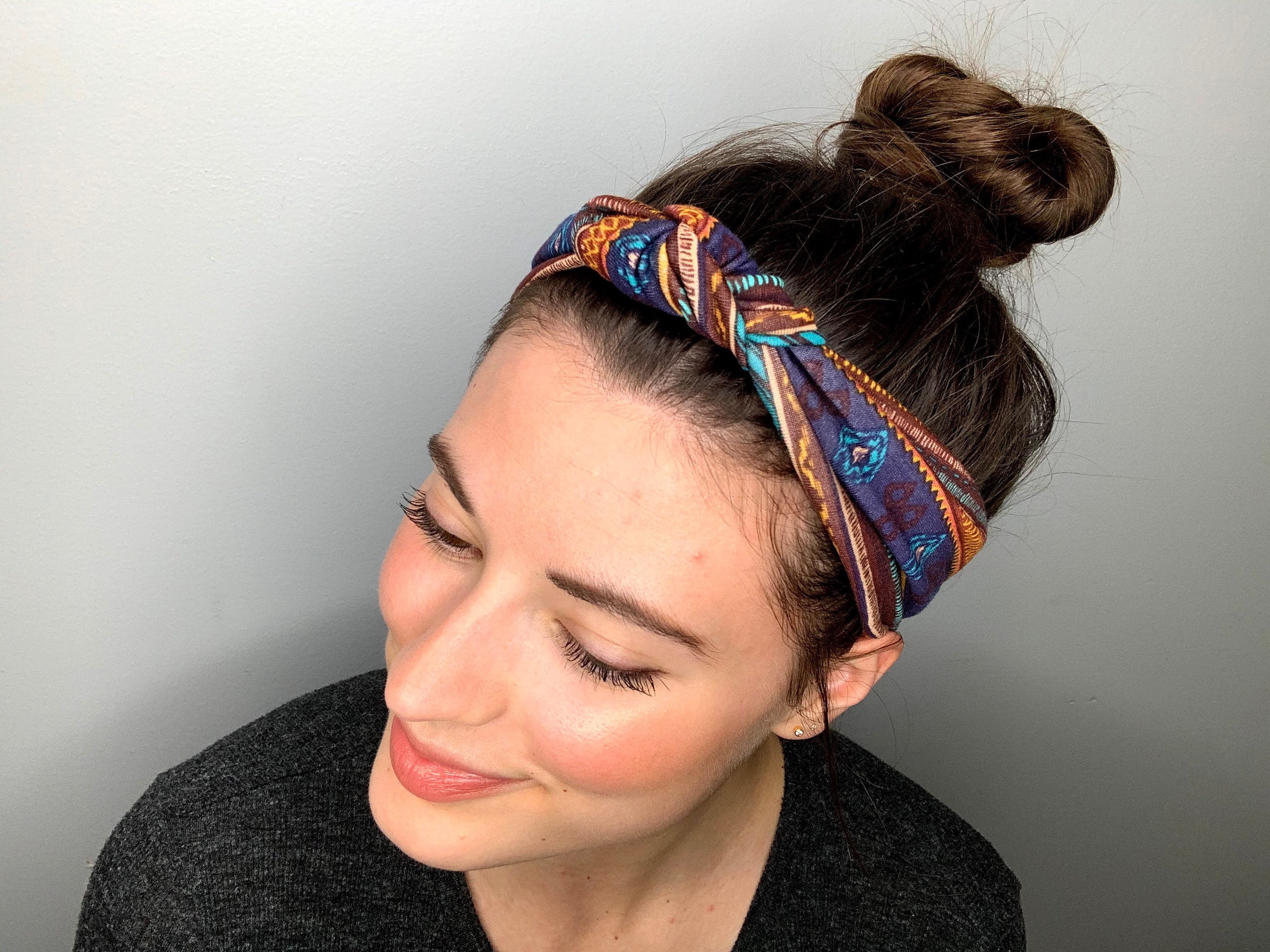 Knot Headband Knotted Headband Womens Headband Head Wrap Etsy