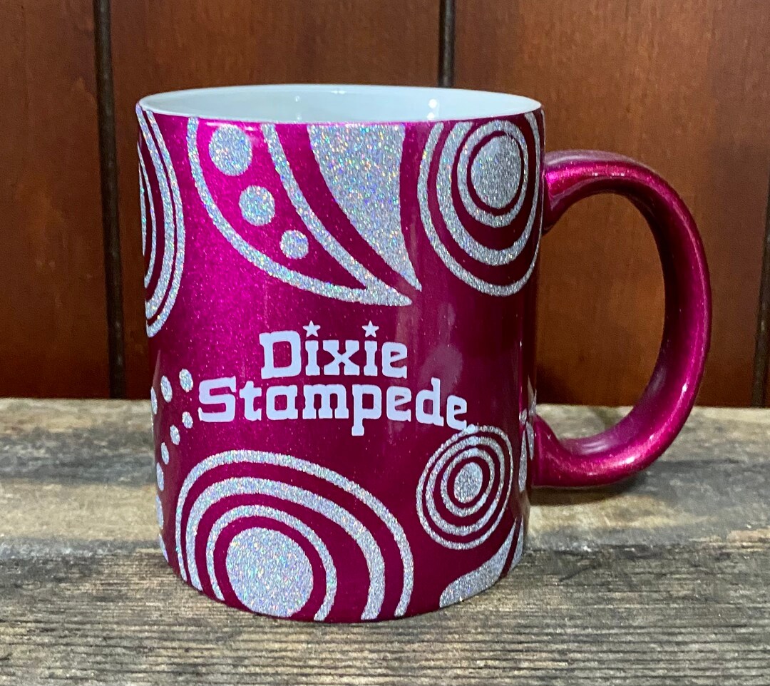 Fuchsia Dolly Partons Dixie Stampede Dinner Attraction Coffee Cup/mug