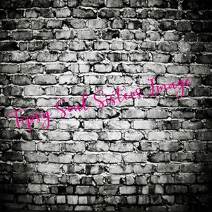 Zwart grijze bakstenen muur sublimatie grafisch ontwerp/illustraties/achtergrond/Directe download 1-300 dpi JPG, PNG en GIF Aangeschoten Soul Sisters