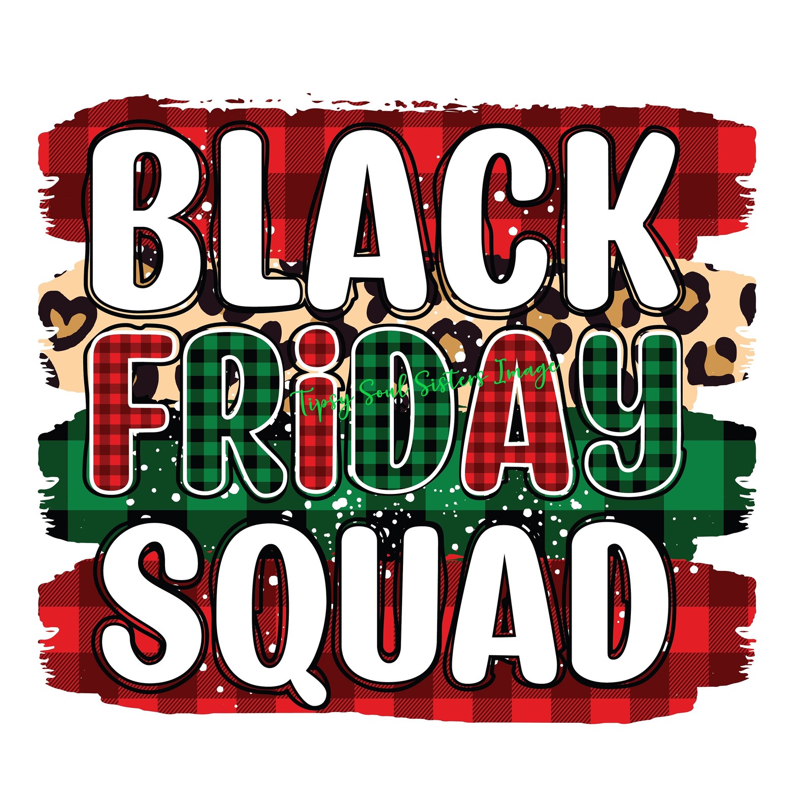Black Friday Squad Christmas Sublimation Graphic - Etsy