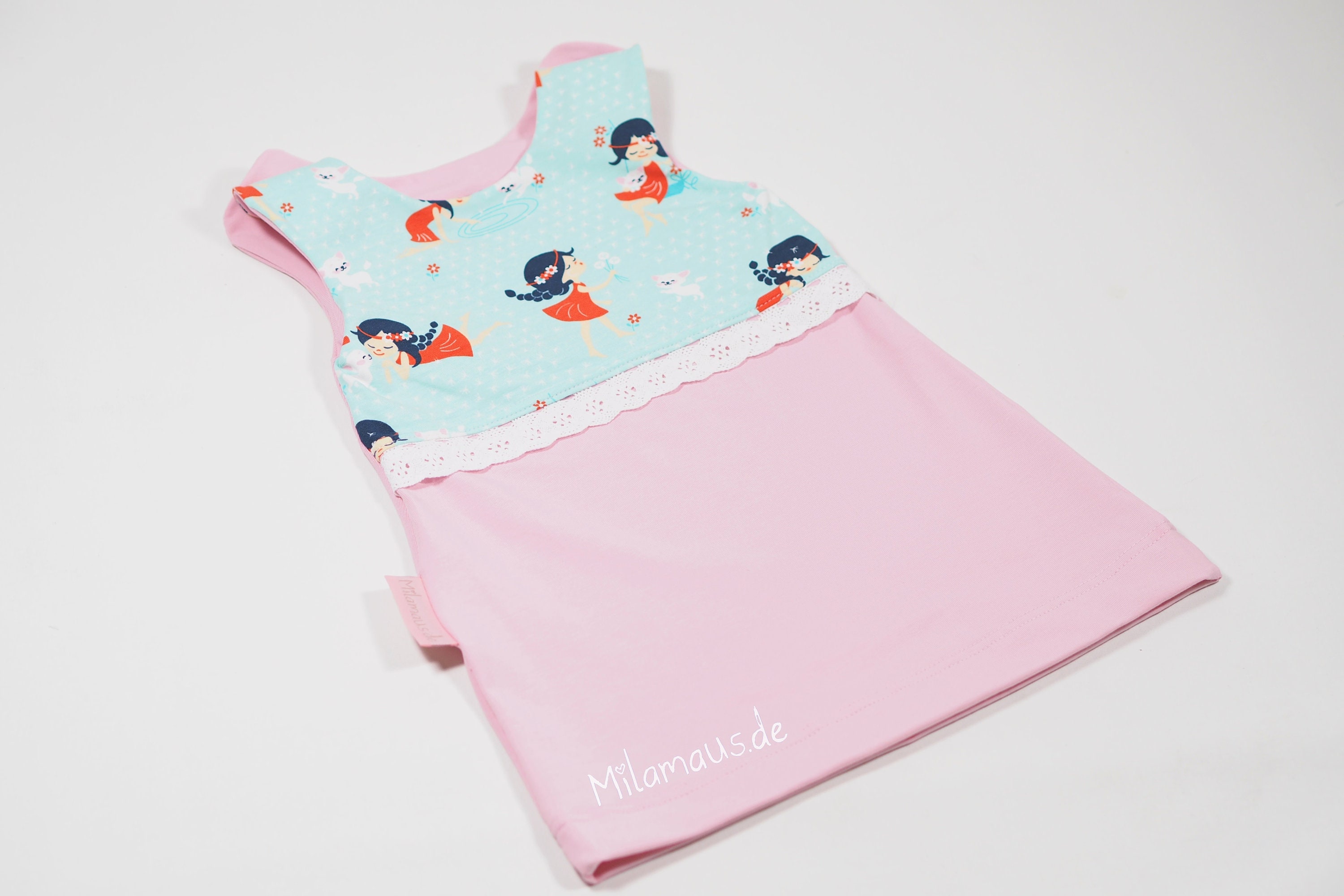 Baby Pumphose 50 56 62 68 74 80 86 92 Hafenkitz Blau Jersey handmade