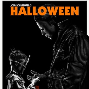 Halloween &#39;78 - AP - John Carpenter&#39;s Halloween Screenprint Poster 18x24 Limited Edition Signed