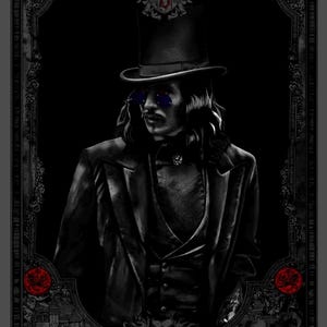 Oceans of Time - AP - Dracula di Bram Stoker Giclee Print Poster 18x24 Edizione limitata firmata