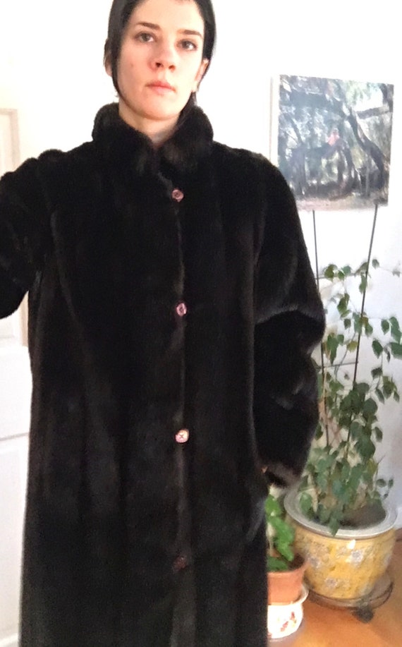 Sportowne Reversible Vintage Faux Fur Coat - image 2