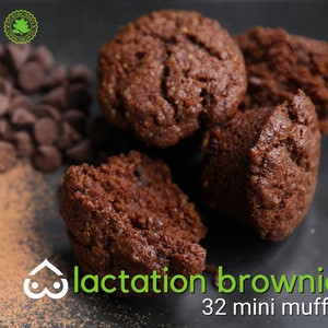 LACTATION BROWNIES Breastfeeding Maternity Bars Gift for New Mom New Baby Postpartum Supplement Lactation Cookies Nursing Bars image 10