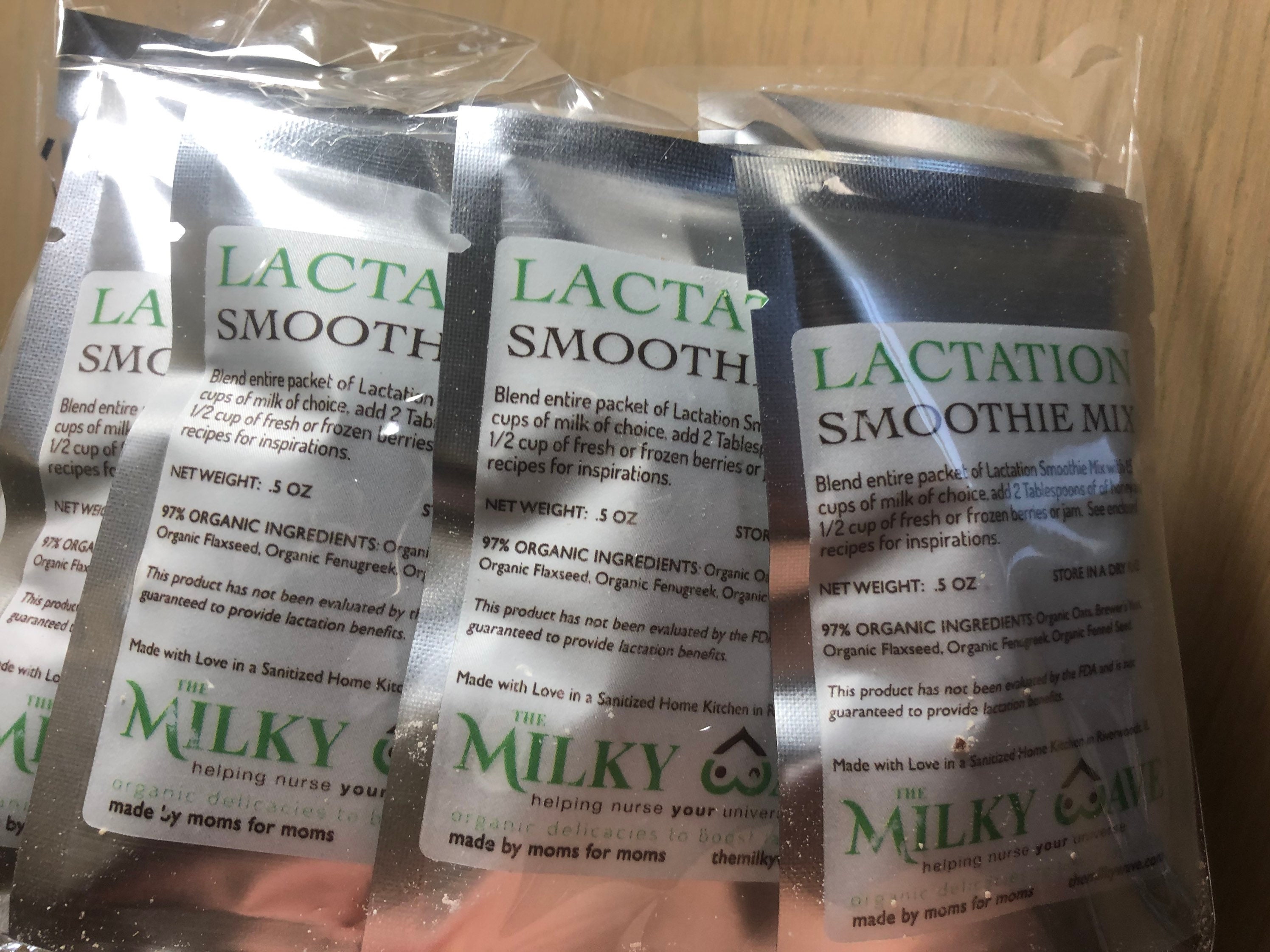 LACTATION DRINK 4 PACK Breastfeeding Smoothie Maternity Etsy