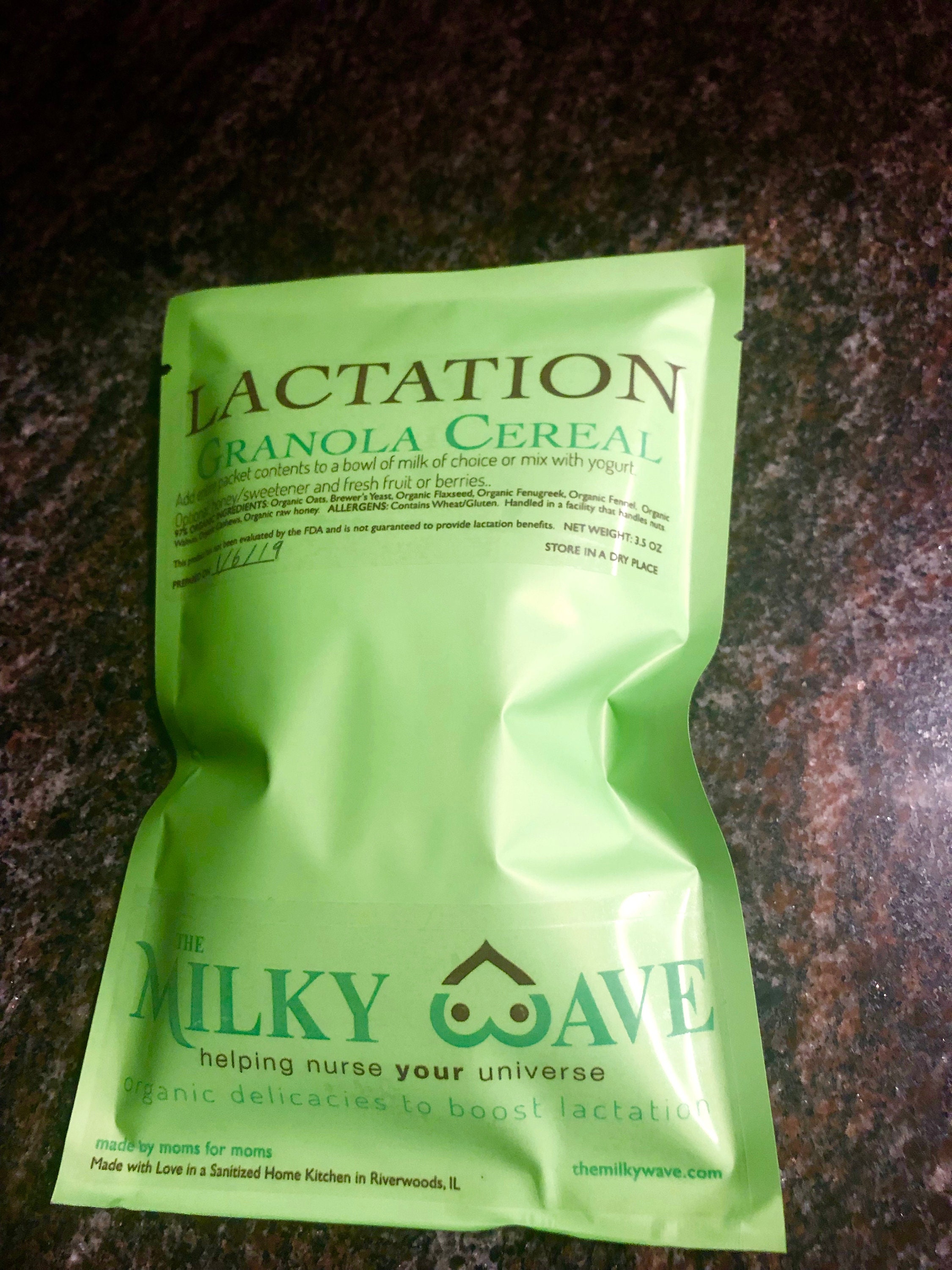 LACTATION GRANOLA Breastfeeding CEREAL Boost BreastMilk Etsy