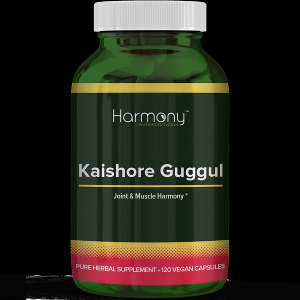 Kaishore Guggul, Joint and Muscle Harmony, Harmony Nutraceuticals, 120 Vegan Capsules