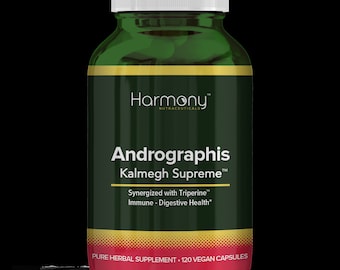 Andrographis Supreme--Kalmegh, Pure Ayurvedic Supplement, 120 Vegan Caps