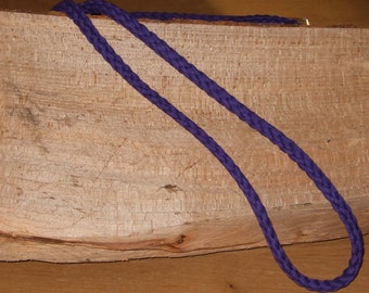 Baumwollkordel violett, 3,20 Euro/m, Flechtkordel, Kordel, D 10 mm