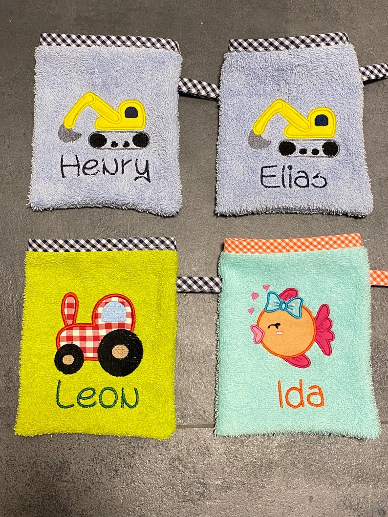 Washcloth/wash mitt for children image 8