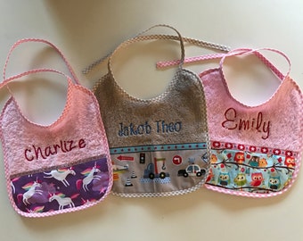 Bibs for the little ones - individually as desired-