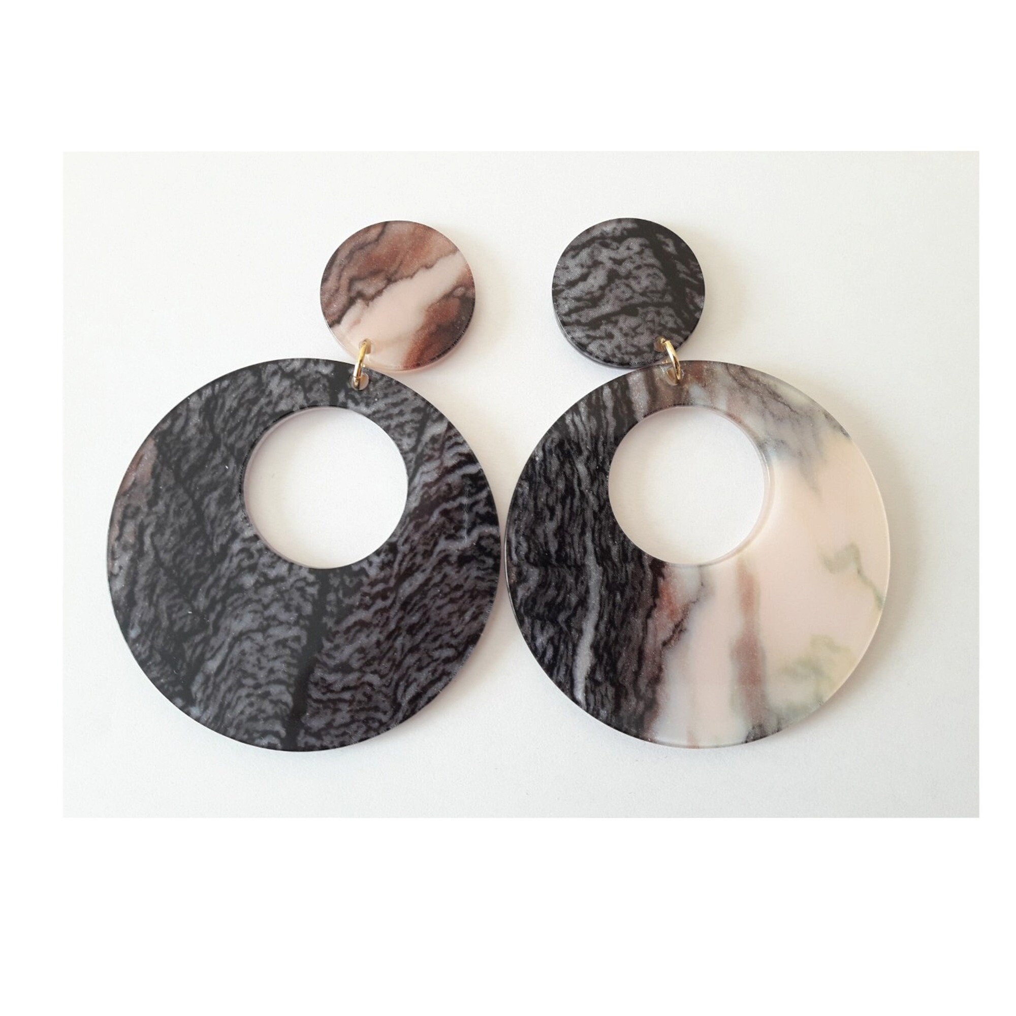 Large hoop earrings Spanish flamenco earring hoops large Etsy