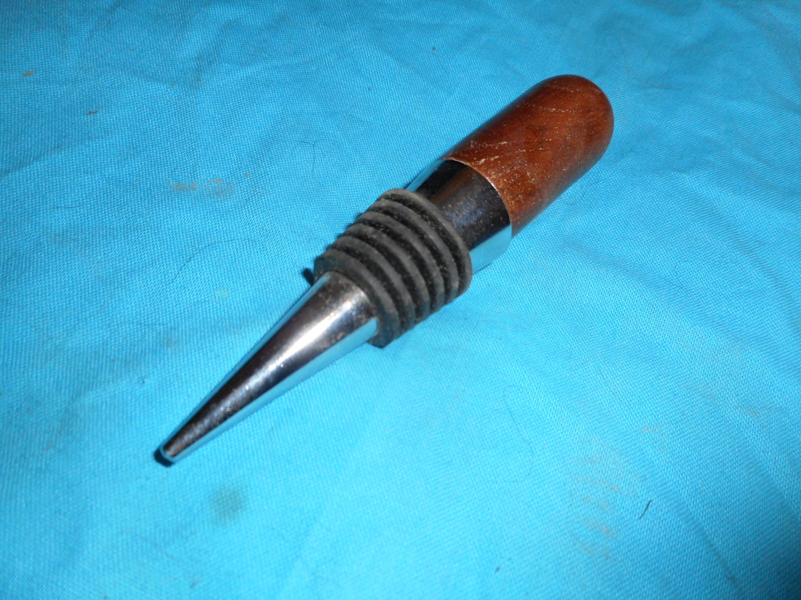 Bouchon Bouteille Vin en Bois Exotique