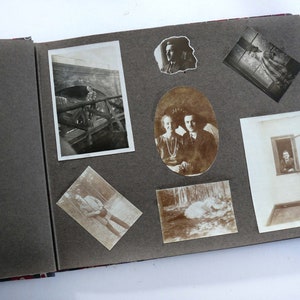 Álbum de fotos de 1926 24 x 19 cm 76 fotografías interesantes vintage de los años 20 en buen estado imagen 4