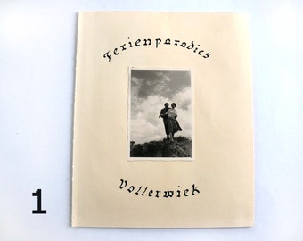 10 FOTO 7x10VOLLERWIEK SAN PIETRO su 2 pagine doppie VACANZE VIAGGI REALI foto istantanee foto d'epoca degli anni '50