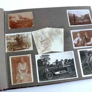 Álbum de fotos de 1926 24 x 19 cm 76 fotografías interesantes vintage de los años 20 en buen estado imagen 5