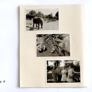 15 FOTOS 7x10 auf 2 DoppelSeiten URLAUB Ferien Reisen ECHTfotos Schnappschüsse FreudenFotos Vintage Fotos der 1950er Bild 4