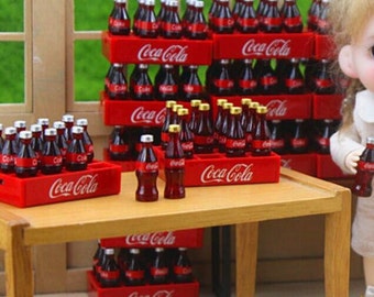 Miniatura Per Casa Delle Bambole Mini Coca-Cola, Coca-Cola 1:12 - Foto 8