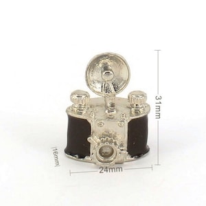 Miniatur Vintage Kamera Puppenhaus Miniaturen Puppenhaus Dekoration BJD Puppe Dekoration Puppenhaus Miniatur Handwerker Fotografie Requisiten