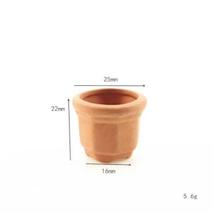 Miniatures ceramic vase Miniature flowerpot Dollhouse miniature Miniatures Miniature artwork Mini vase Photography prop Decorative ornaments