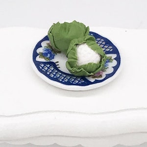 Miniature cabbages(3pcs) Miniature food Miniature vegetable Dollhouse miniatures Dollhouse decoration Dollhouse miniature artisan