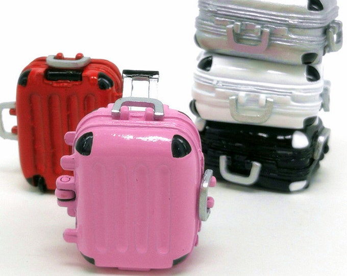 Miniature Luggage Miniature Suitcase Dollhouse Miniatures Diorama