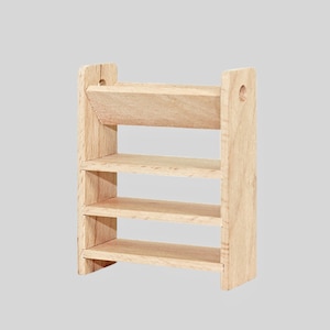 Miniature storage shelf Miniature furniture Dollhouse miniatures Dollhouse furniture Diorama miniatures supplies Dolls house shelf