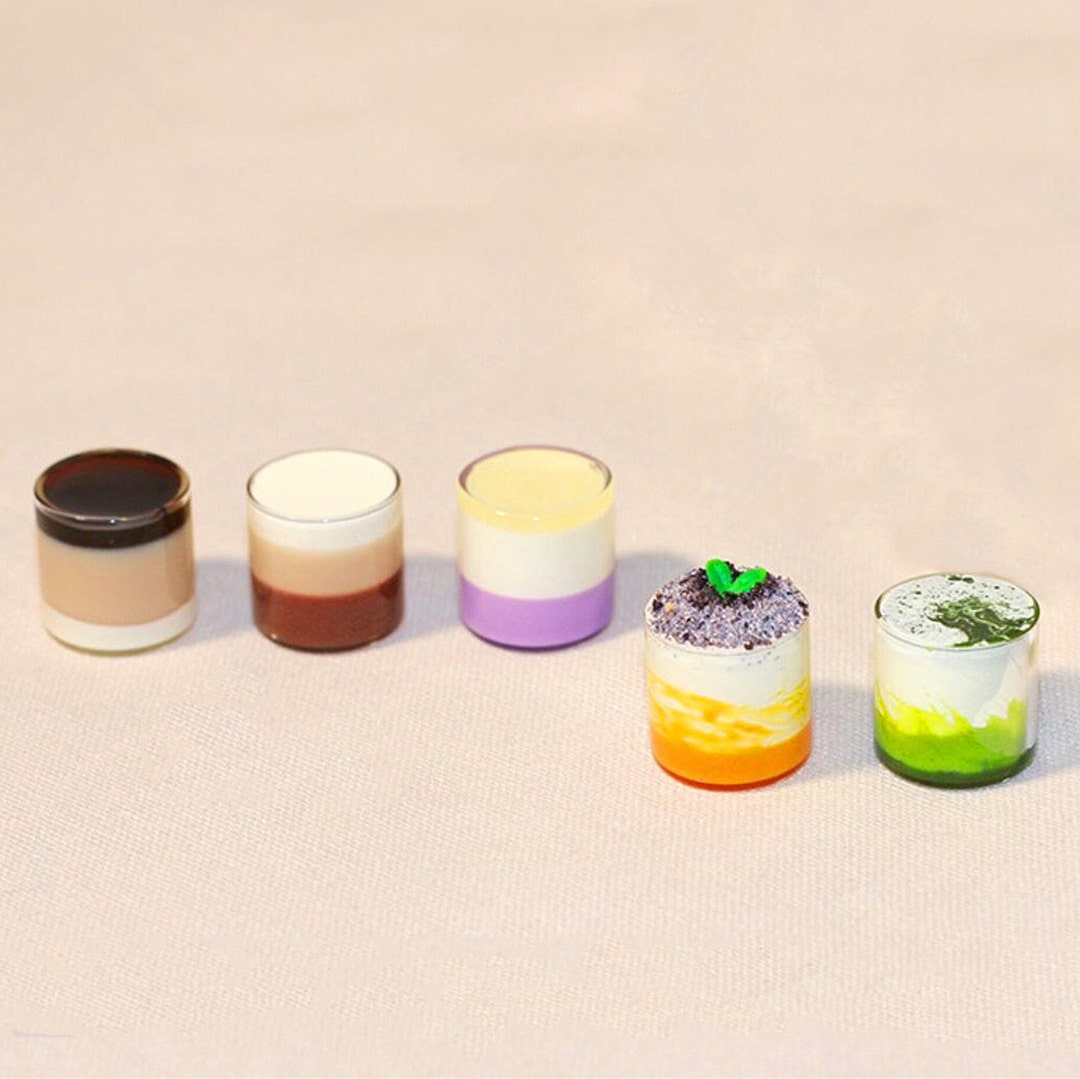 40-teiliges Miniatur Essen Set Aus Harz - Puppenhaus Zubehör Für Puppenküchen