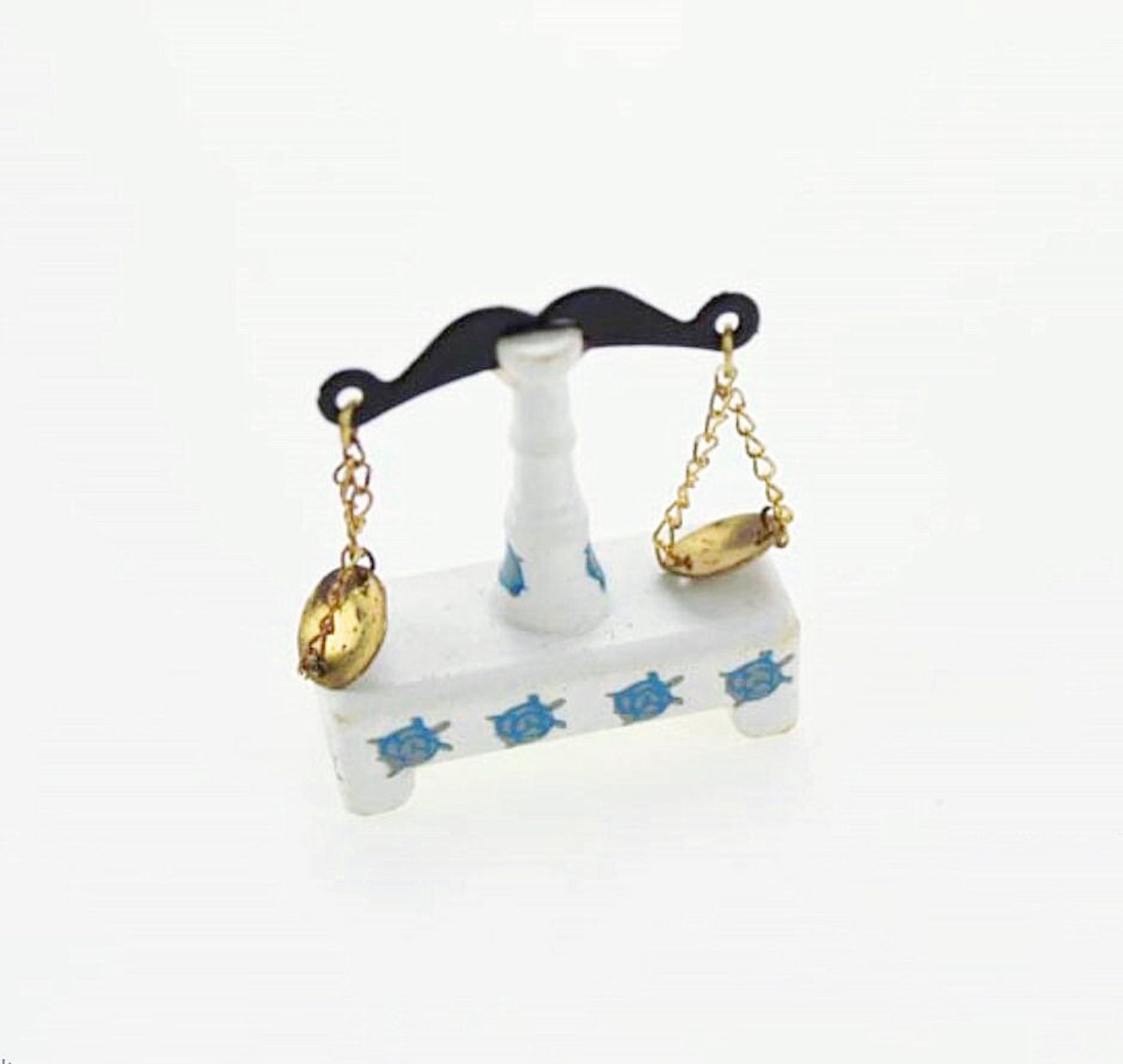 Miniature Balance Scales Miniature Steelyard Dollhouse Etsy