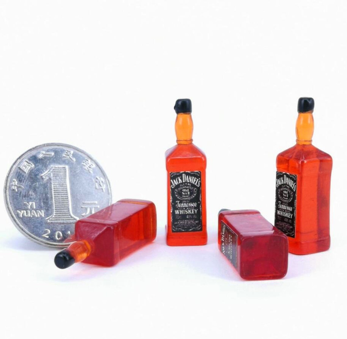 Miniature Jackdaniels Bottles4pcs Miniature Whiskey Etsy Canada