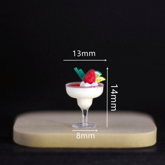 UPKOCH 24pezzi Miniature Tazze per Casa Bambole in Resina