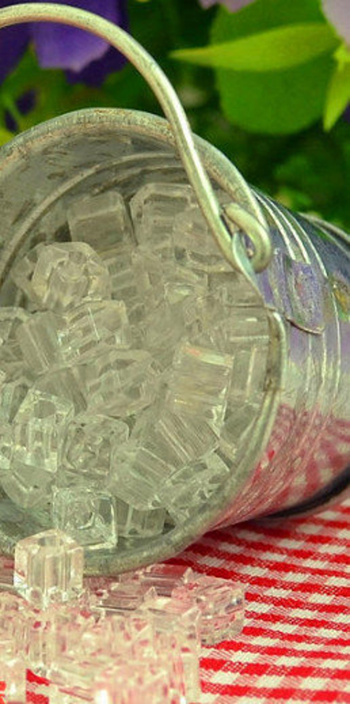 Miniature Ice Cube Bucket Model Miniature Dollhouse Miniature Etsy