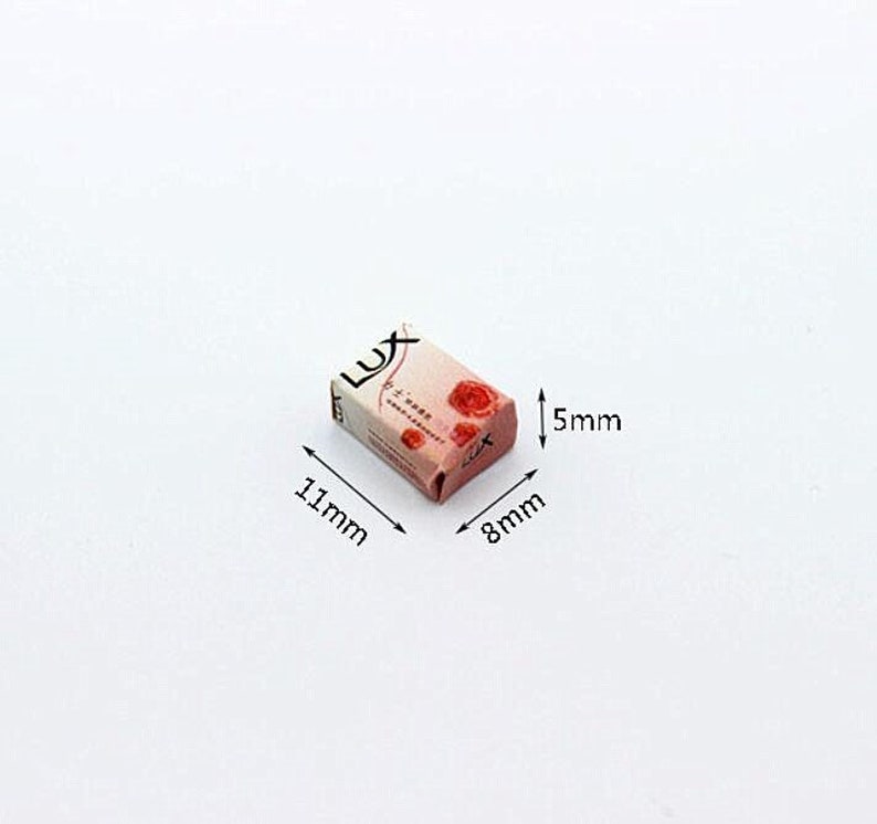 Miniature soap toothbrush Miniature kitchen supply Dollhouse miniatures Dollhouse decoration Dollhouse miniature artisan Photography props