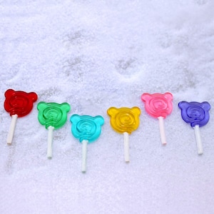 Miniature Lollipop (10pcs) Miniature food Dollhouse miniatures Dollhouse food Diorama miniatures supplies Dolls house decor Gift for her
