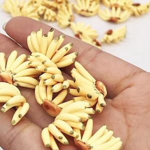 Miniatur Banane Miniatur Essen Miniatur Obst Puppenhaus Essen Puppenhaus Miniaturen Diorama Miniaturen liefert Geschenk für sie