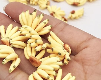 Lot De 20 Mini Fruits Artificiels En Plastique | Décoration Fête, Buffet, Vitrine | Pêche, Raisin, Fraise | Couleurs Vives Et Réalistes