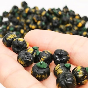 Miniature pumpkin(5pcs) Miniature vegetable Dollhouse miniatures Dollhouse decoration Dollhouse miniature artisan Photography props