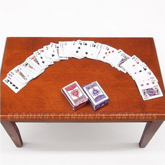 Lot de cartes poker en plastique - 54 cartes