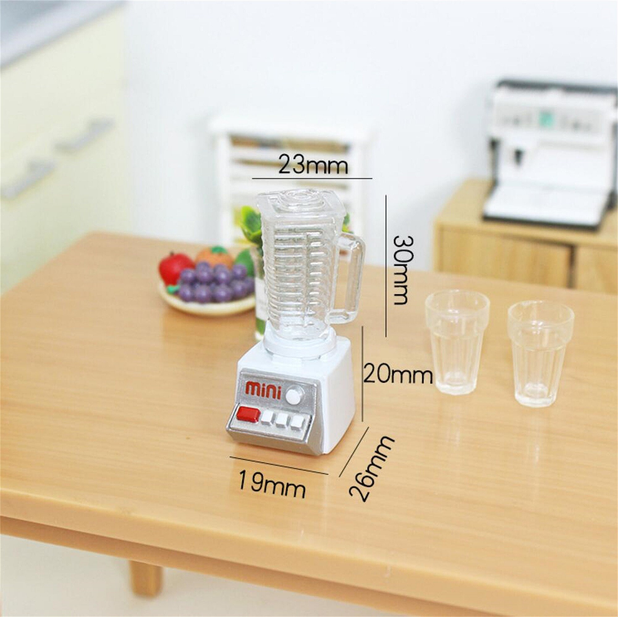 Miniature Juicer Mixer Miniatures Dollhouse Miniatures Etsy