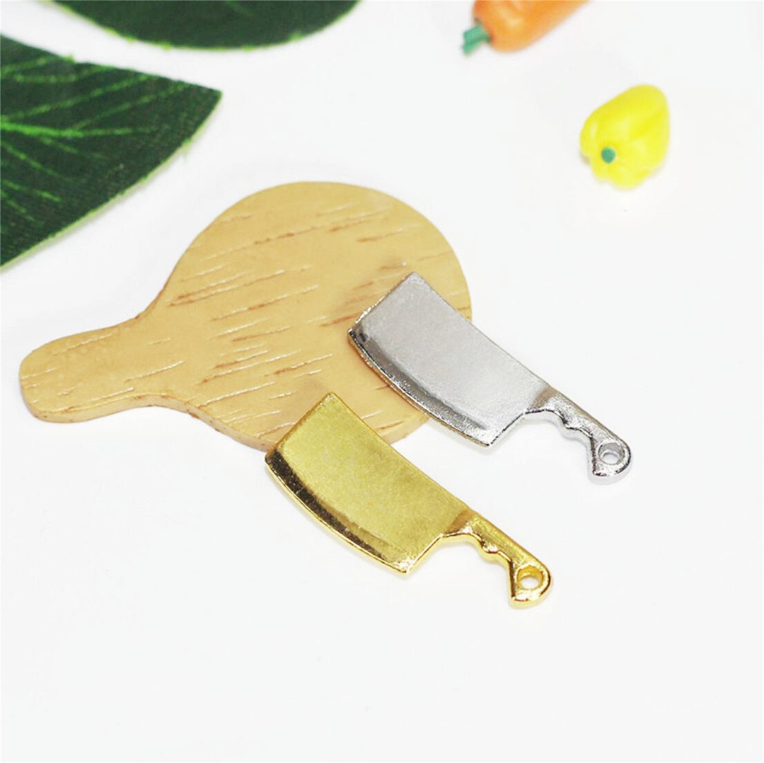Miniature Kitchen Knife Dollhouse Miniatures Kitchenware BJD Doll