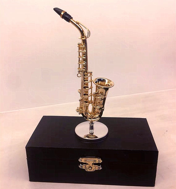 Fdit Ornement de saxophone alto Alto Saxophone Ornements Mini Sax