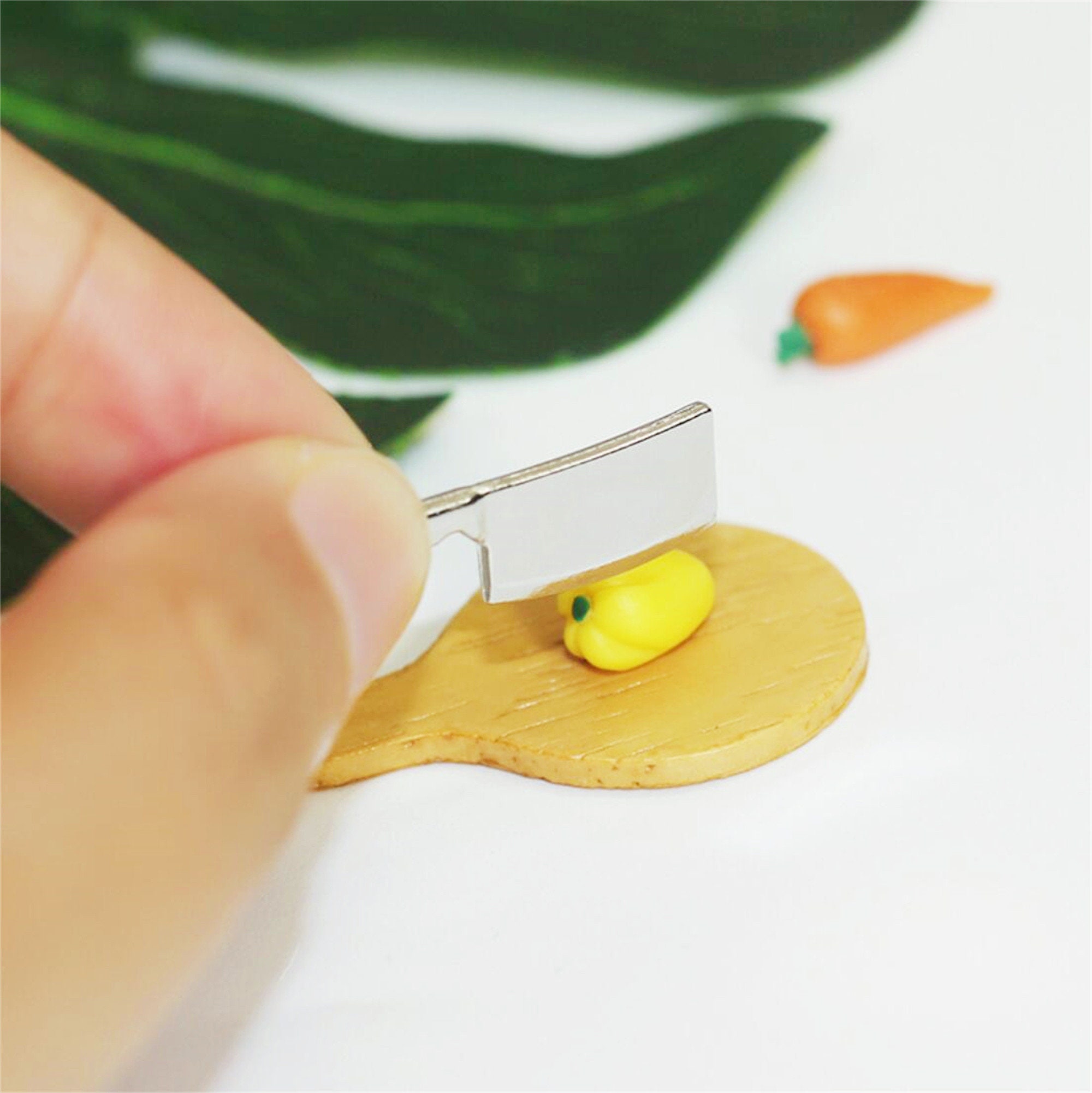 Miniature Kitchen Knife Dollhouse Miniatures Kitchenware BJD Etsy