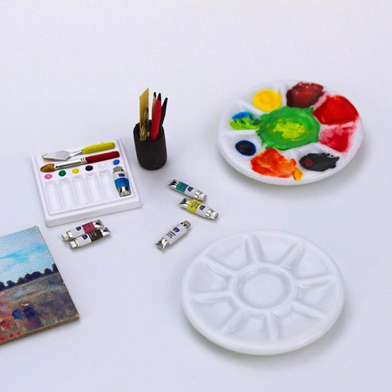 Miniature Paints Miniature Pigment Dollhouse Miniatures Diorama Miniatures  Mini Art Personalized Gifts 