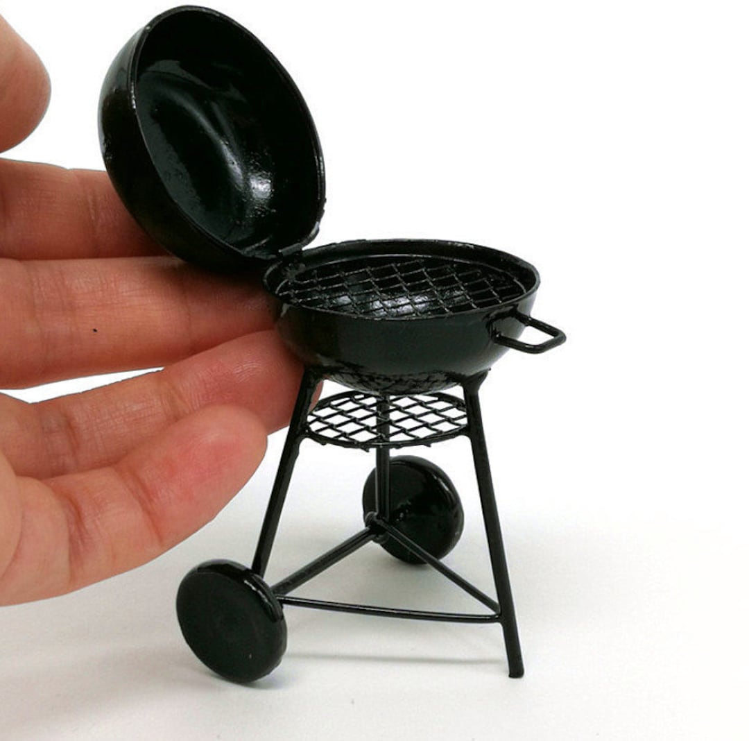 Miniature Simulated Black Barbecue Small Oven Dollhouse Toy, Miniature  House Mini Cooking Appliances Outdoor Grill, Mini Kitchen Cookware Mini  Kitchen Playing Prop - Temu